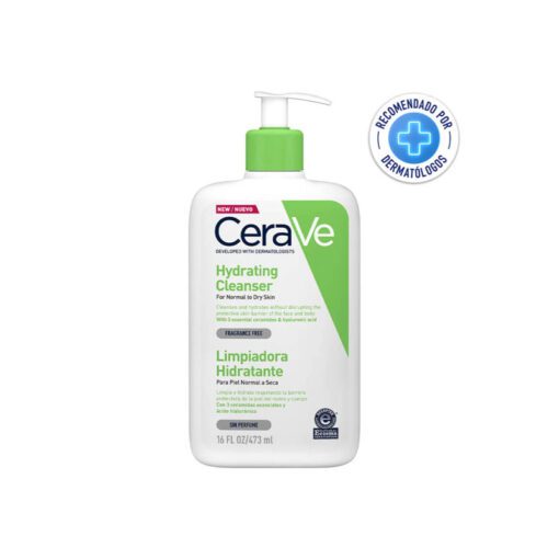CeraVe loción limpiadora hidratante rostro y cuerpo x 236ml