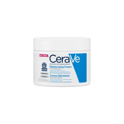 CeraVe crema hidratante rostro/cuerpo pote x 340gr