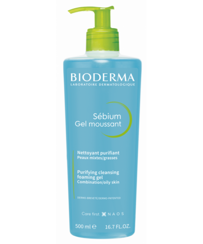 Bioderma sebium gel moussant x 500ml