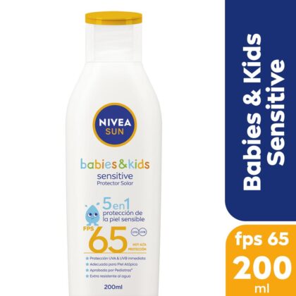 Nivea protector solar babies&kids sensitive FPS65 x 200ml