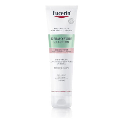 Eucerin dermopure oil control gel limpiador x 150ml