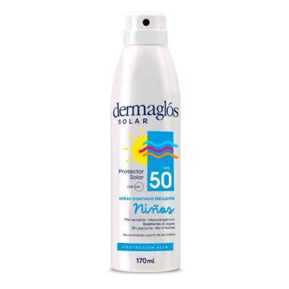 Dermaglos protector solar niños FPS50 spray x 170ml