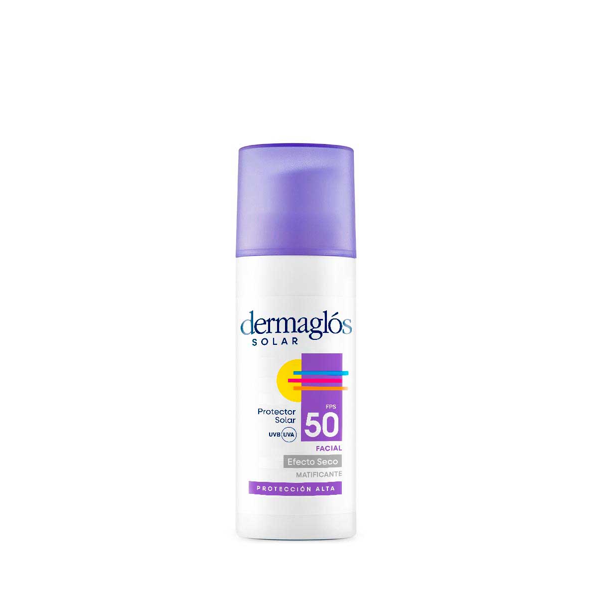 Dermaglos protector solar facial FPS50 sin color cr x 50gr
