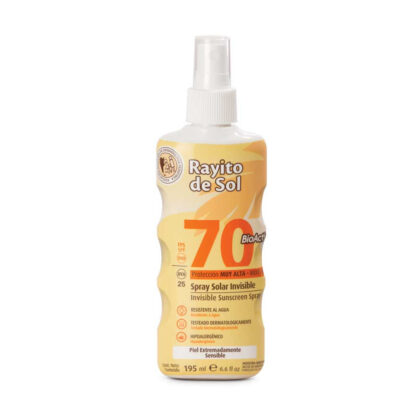 Rayito de sol protector solar FPS70 spray x 195ml