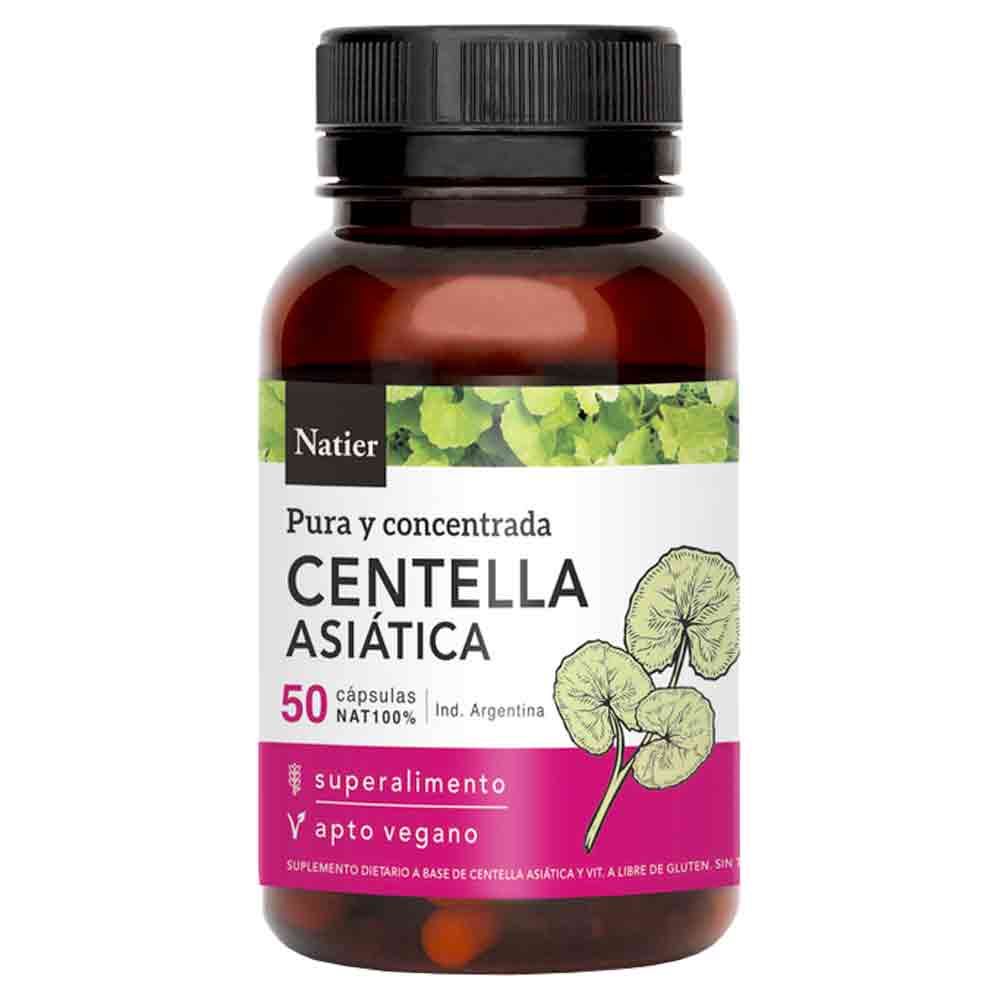 Natier centella asiática x 50cap