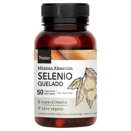 Natier selenio quelado x 50cap