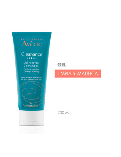 Avene cleanance gel facial x 200ml