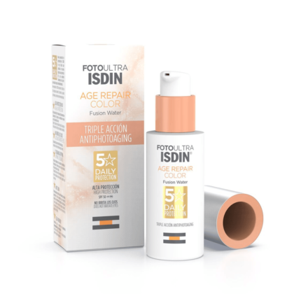 Isdin protector solar FPS50 age repair color x 50ml