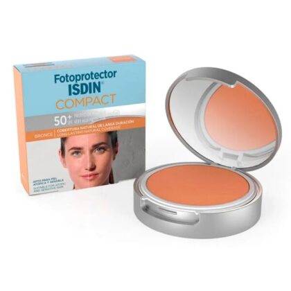 Isdin protector solar compacto bronce FPS50 x 10gr