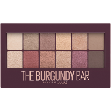 Maybelline the burgundy bar paleta de sombras x 1
