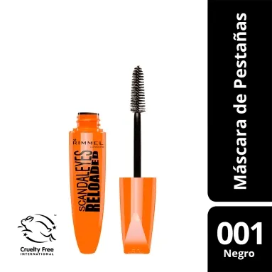 Rimmel scandaleyes reloaded mascara de pestañas 001 black x 1