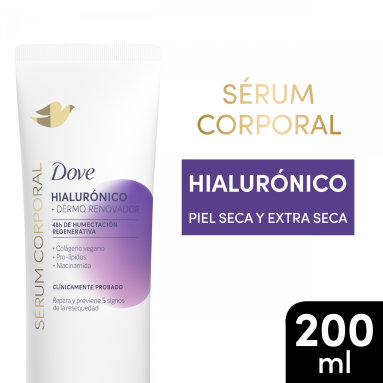 Dove serum corporal reafirmante hialuronico x 200ml