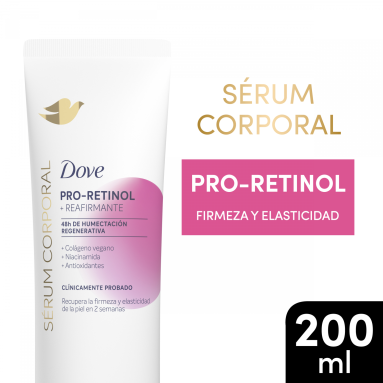 Dove serum corporal reafirmante pro retinol x 200ml