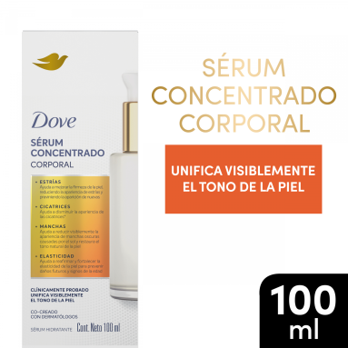 Dove serum corporal concentrado x 100ml