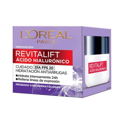 Loreal revitalift ácido hialurónico crema de día FPS20 x 50ml