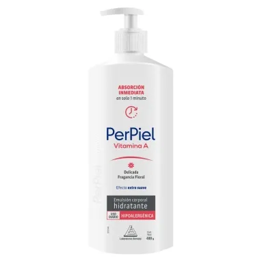 Perpiel absorcion inmediata con fragancia emulsion x 400gr