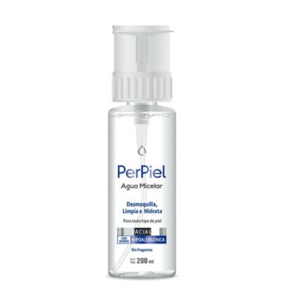 Perpiel agua micelar monofasica sin fragancia x 200ml