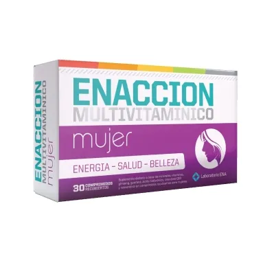 Enaccion multivitaminico mujer cpr x 30