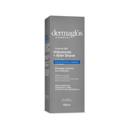 Dermaglos hombre crema gel hidratante + after shave x 100gr