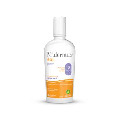 Midermus protector solar FPS50 emulsion x 150ml