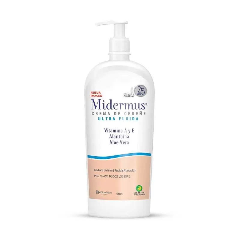 Midermus crema de ordeñe ultra fluida x 450ml