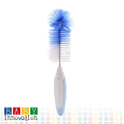 Baby innovation cepillo limpia mamadera azul x 1
