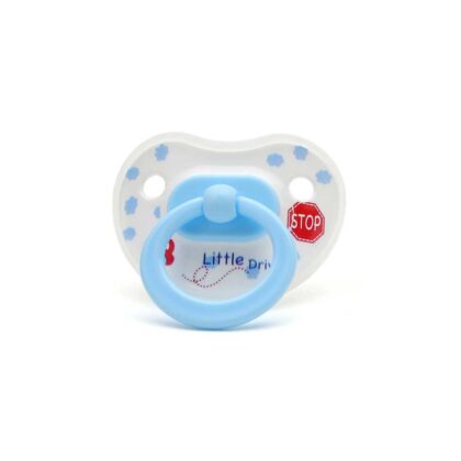 Baby innovation chupete +18 meses celeste