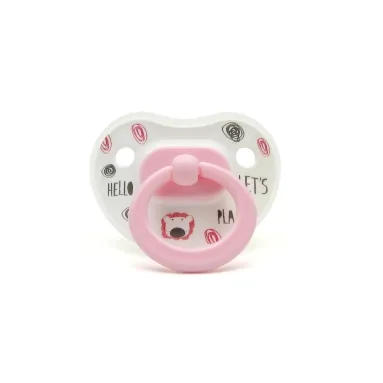 Baby innovation chupete +18 meses rosa