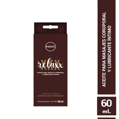 Maxx aceite lubricante relax x 60ml