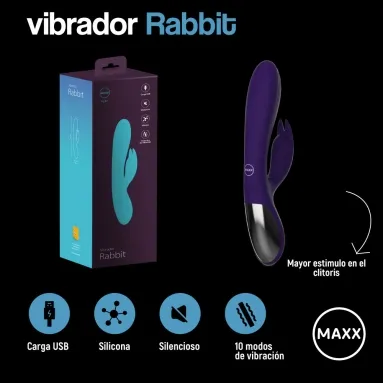 Maxx play rabbit vibrador x 1