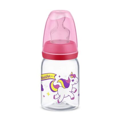 Lillo mamadera magia 120ml 0-6 meses rosa x 1