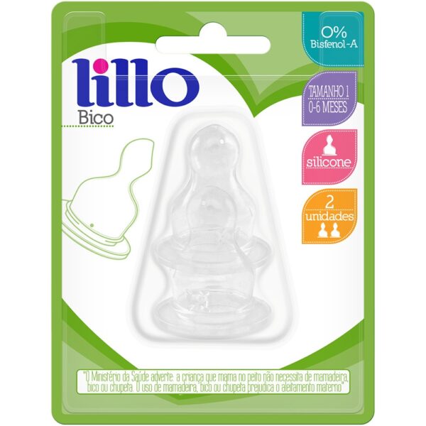 Lillo tetina anatomica magia 0-6 meses x 2