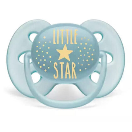 Avent chupete ultra soft 6-18 little star nene x 1