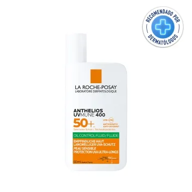La roche posay anthelios uvm fluido oil control fps50 x 50ml