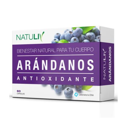 Natuliv arandanos cap x 60