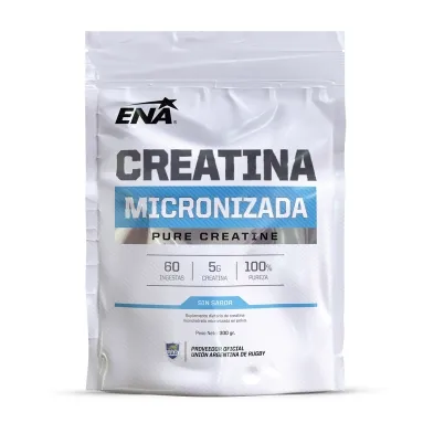 ENA creatina micronizada sabor neutro polvo x 300gr