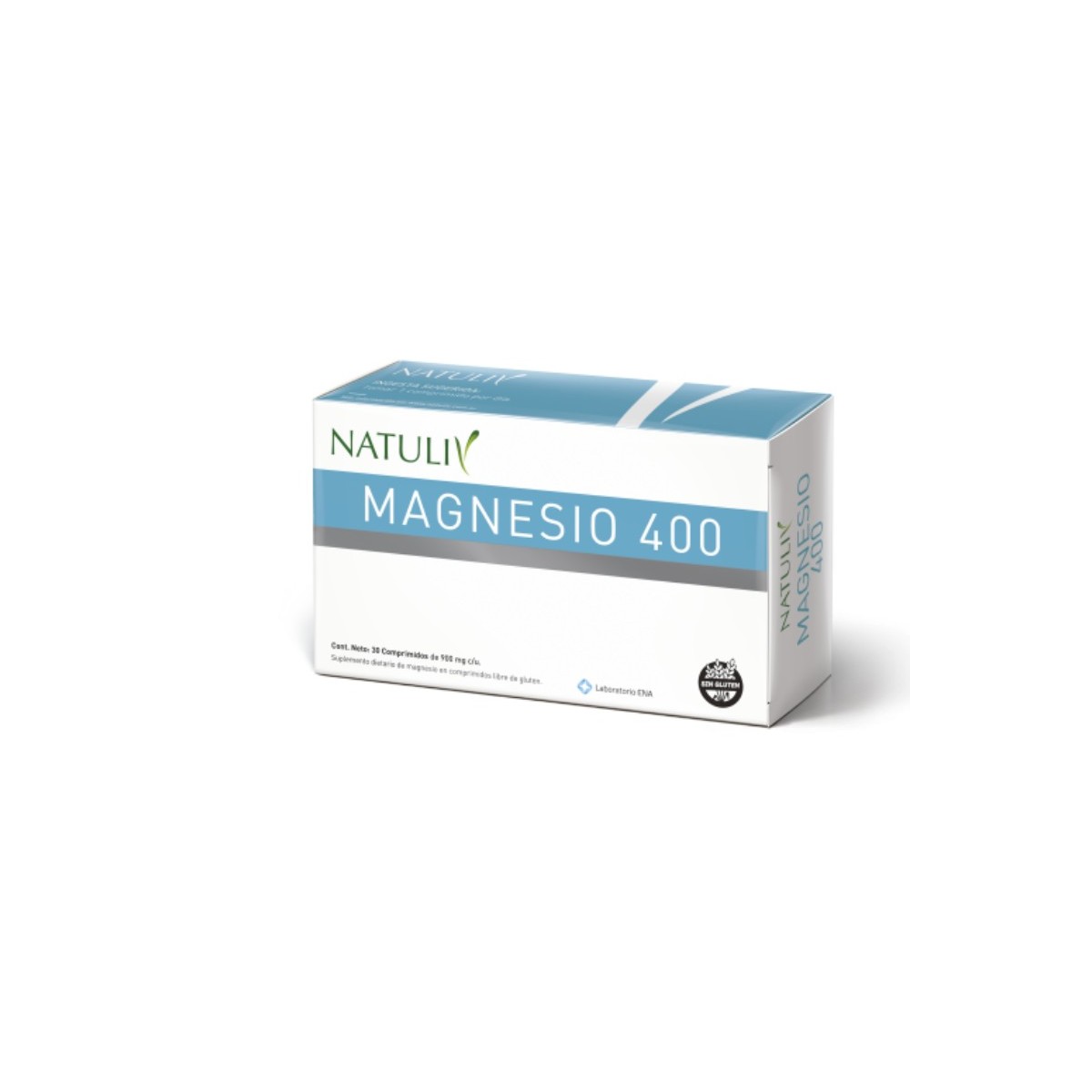 Natuliv magnesio 400 cpr x 30