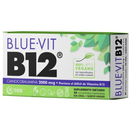 Blue vit b12 cpr masticable x 20
