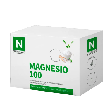 Natufarma magnesio 100 cap x 60