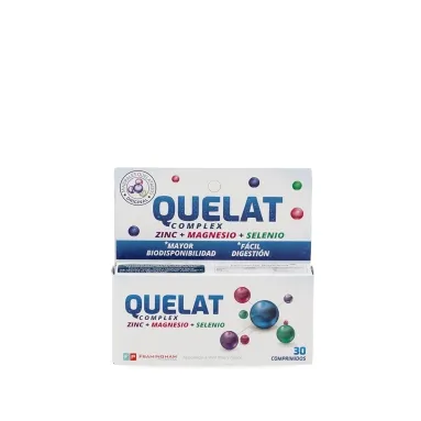 Quelat complex zinc + magnesio + selenio cpr x 30