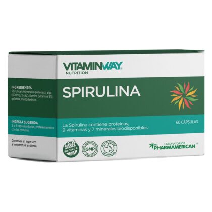 Vitamin way spirulina cap x 60