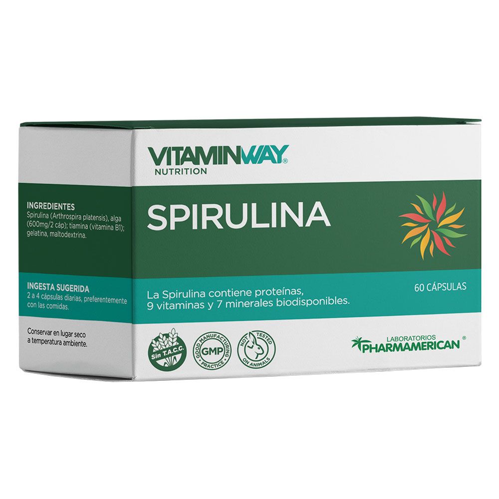 Vitamin way spirulina cap x 60