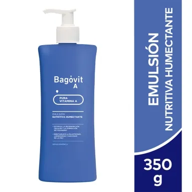Bagóvit A emulsión nutritiva humectante x 350gr