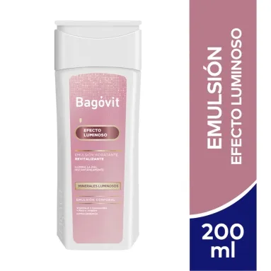 Bagóvit crema corporal efecto luminoso x 200ml