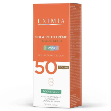 Eximia solaire extreme toque seco color FPS50 x 50gr