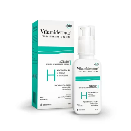 Vitamidermus crema hidratante facial x 80ml