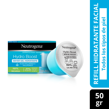 Neutrógena hydroboost water gel hidratante recarga x 50gr