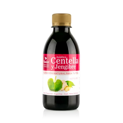 Natier centella asiatica y jengibre jugo natural x 250ml