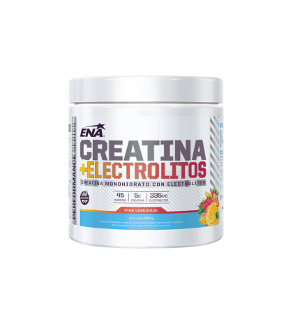 ENA creatina monohidrato + electrolitos polvo x 302gr