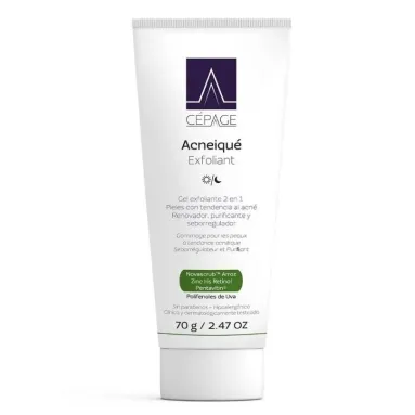 Cepage acneiqué exfoliantes día/noche x 70gr